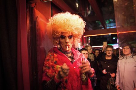 Travestiekünstler in der "Olivia Jones Bar" auf der Großen Freiheit